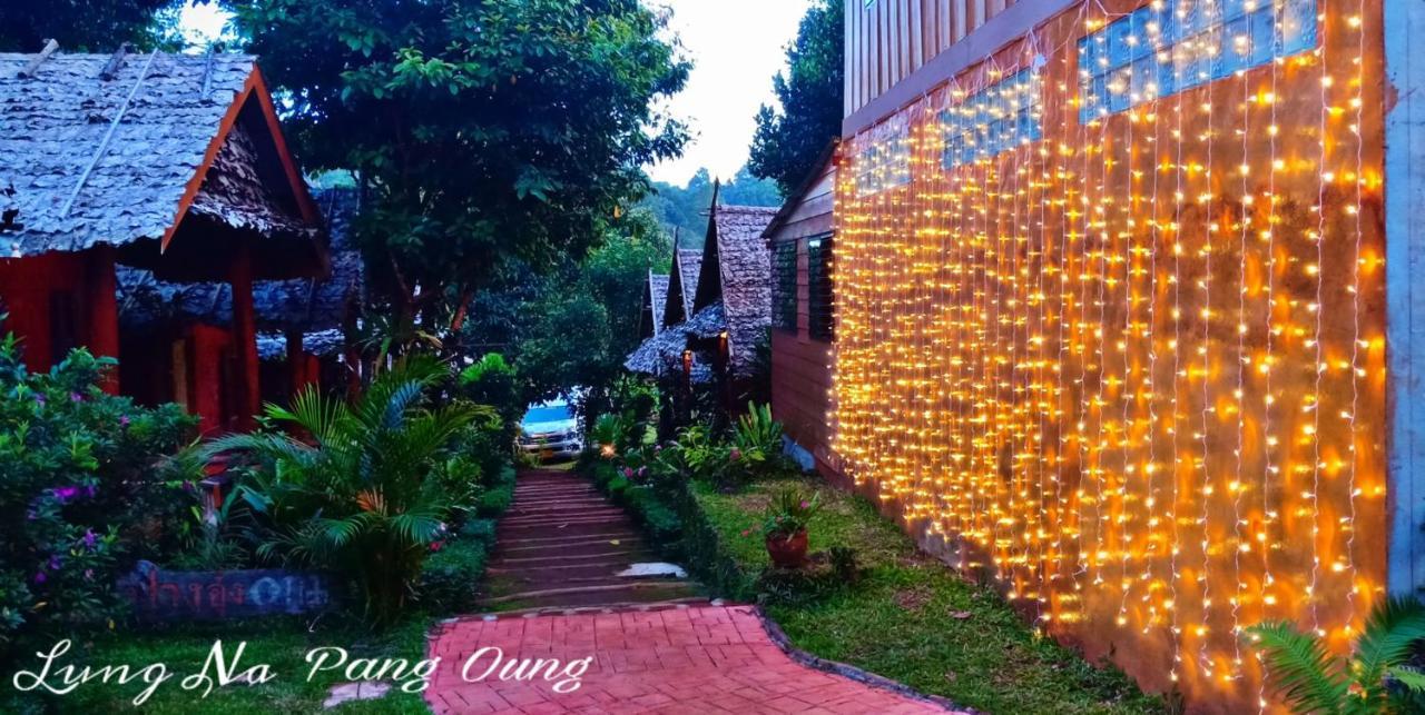 ลุงนะ โฮมสเตย์ ปางอุ๋ง แม่ฮ่องสอน Ban Huai Makhuea Som Exterior photo